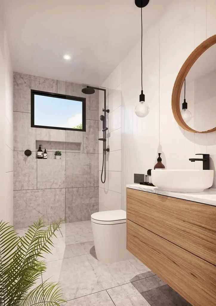 Step-by-step process illustration from Bathroom Renovations Wellington, showing how we work and what defines us in the about us section.