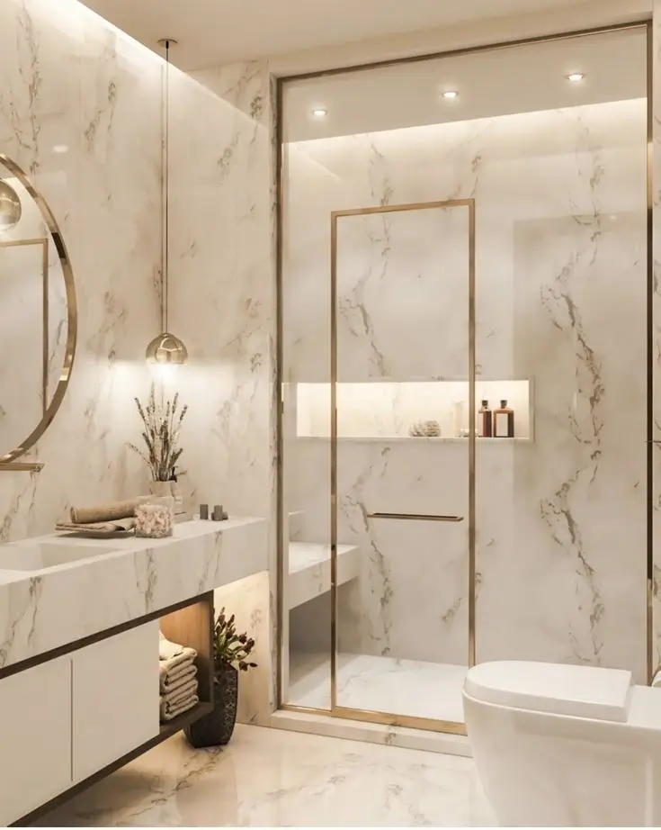 Everyday comfort and elegance in luxury bathrooms designed by Bathroom Renovations Wellington.
