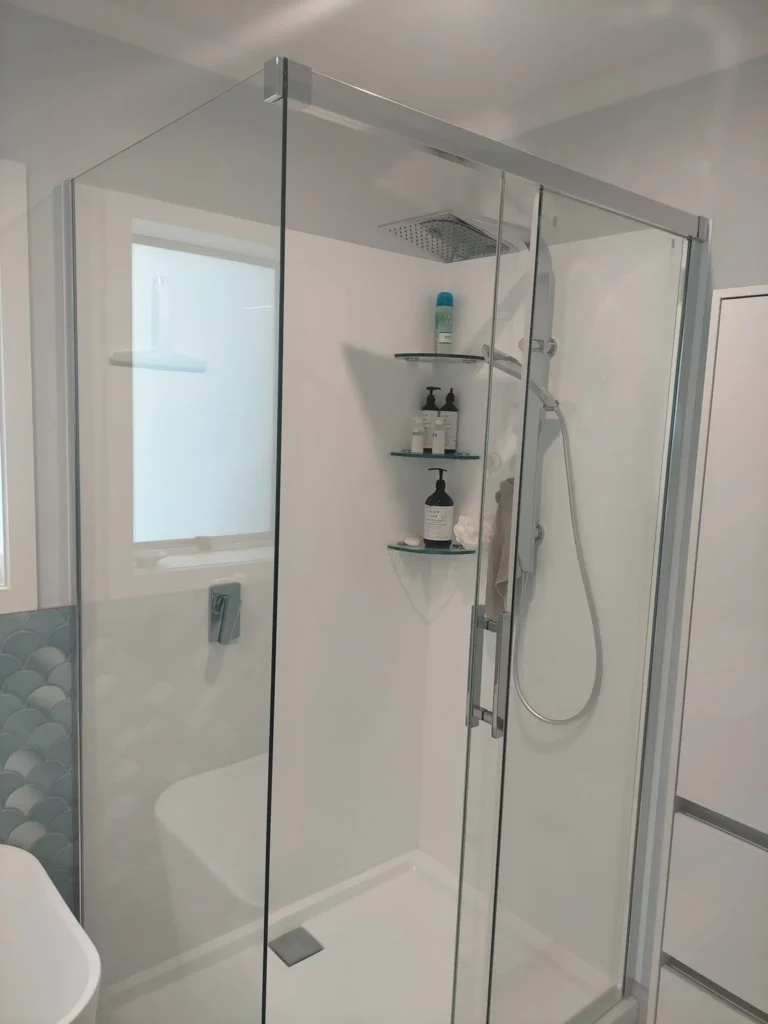 Smart layout and finishes in small bathroom renovations by Bathroom Renovations Wellington, offering high impact on a budget.